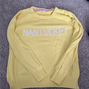 Yellow Nantucket Sweater